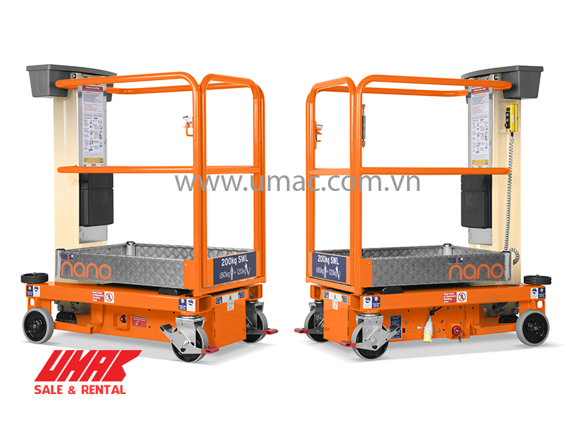 Xe nâng người đẩy tay Nano