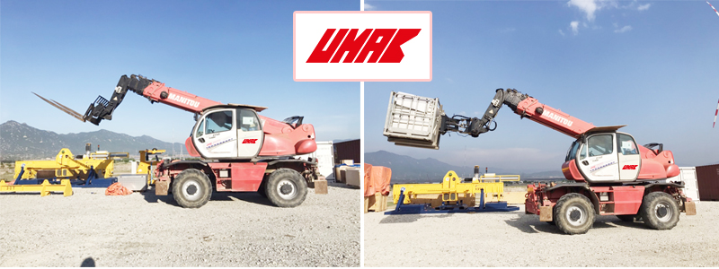 MRT 2150 Telehandler and Wind Power Projects in Quang Tri