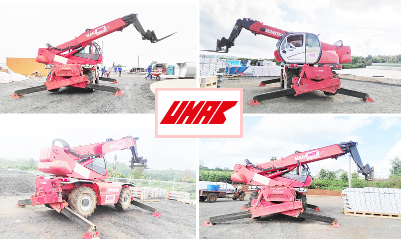MRT 2150 Telehandler and Wind Power Projects in Quang Tri