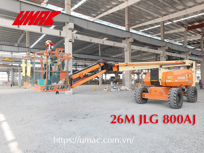 kỹ thuật của xe nâng người gấp khúc 26m